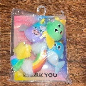 CROCS Colorful Plush Animal Jibbitz NEW